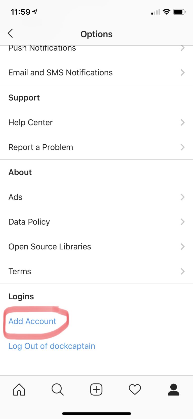 How to Switch Between Instagram Accounts Ampfluence 1 Instagram