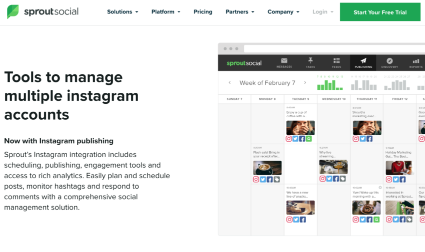 Sprout Social Instagram Management Tool