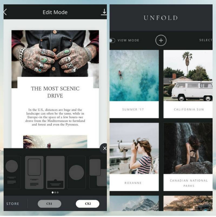 20 Instagram Tools for Photo Editing UNFOLD sample