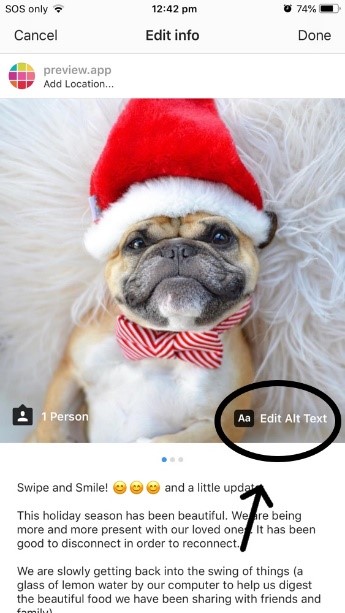 How To Add Instagram Alt Text Image 10