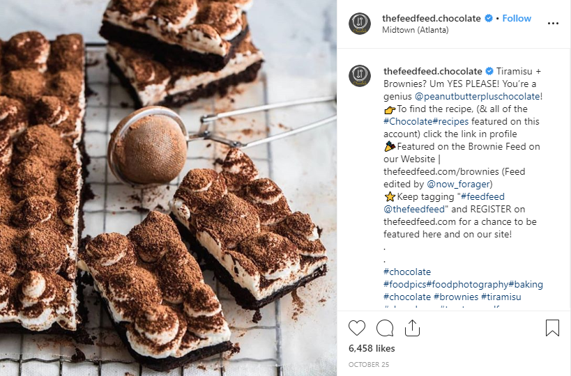 How to Use Instagram For Restaurants and Culinary Influencers RECIPES sample