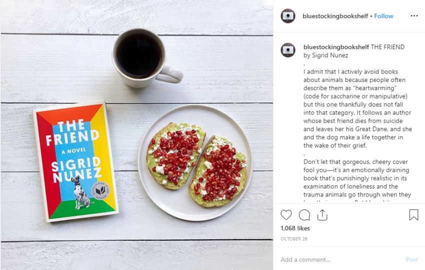 What to Post on Instagram 30 Content Ideas BOOKS sample