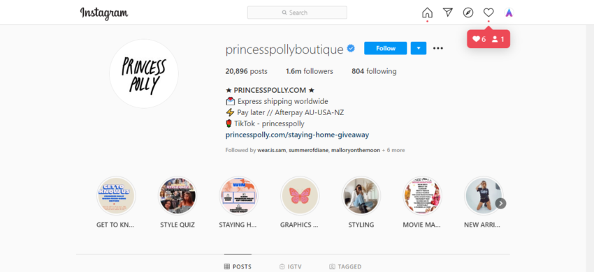 30 Trendy Instagram Boutiques princesspollyboutique