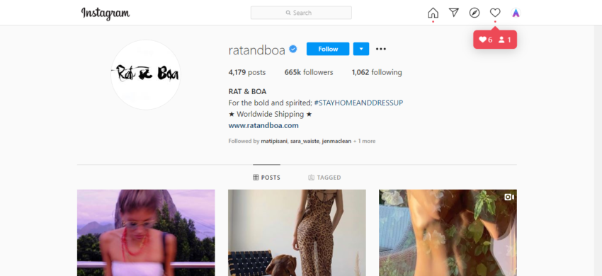 30 Trendy Instagram Boutiques ratandboa