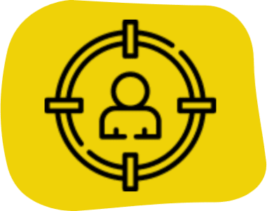 target-icon-yellow-blob - Ampfluence | #1 Instagram Growth Service