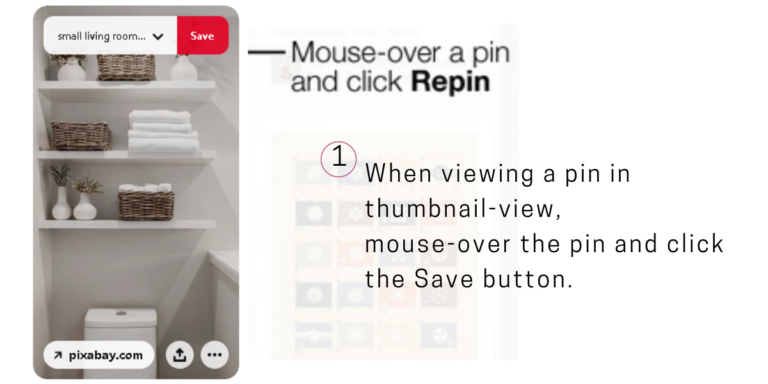 Pinned and Repins Pinterest Pins on HomeFeed