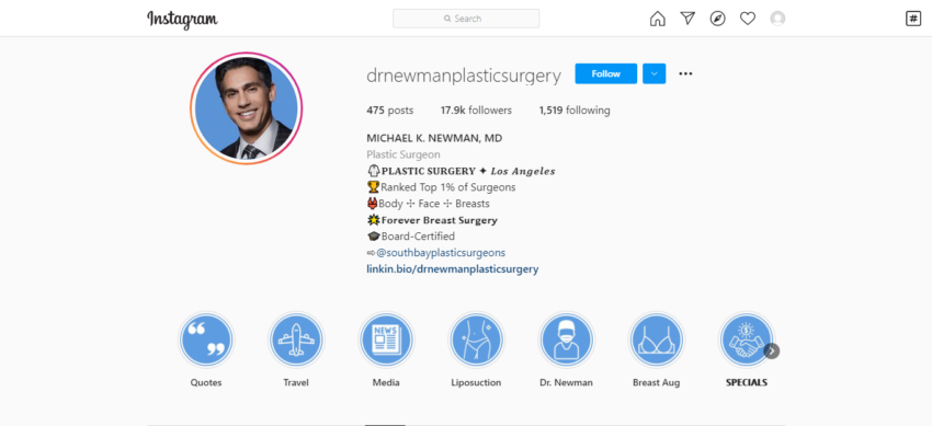 Dr new man plastic surgery Instagram Reels Tips To Grow Your Instagram Account