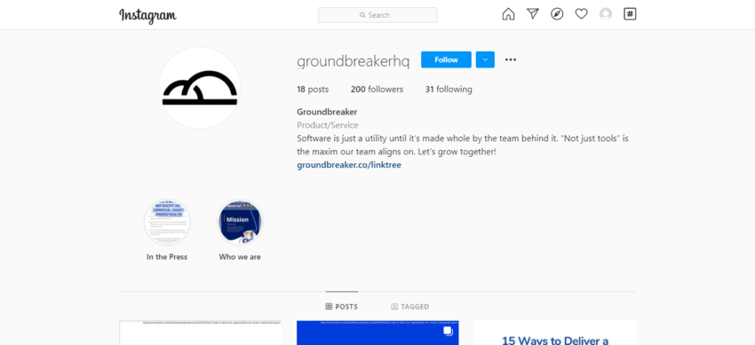 Groundbreaker Instagram Content Management Tips