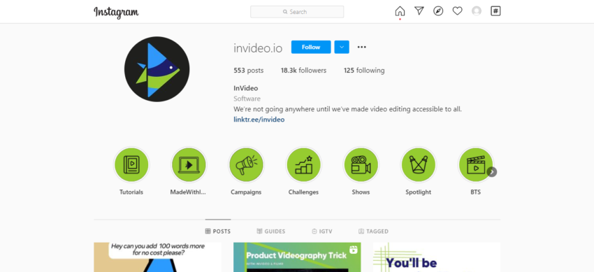InVideo Instagram Reels Tips To Grow Your Instagram Account