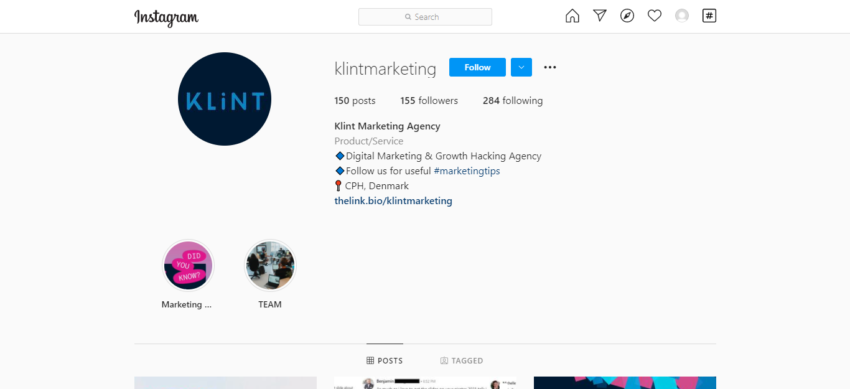 Klint Marketing Expert Instagram Content Management Tips