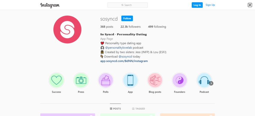 Sosyncd Instagram Branding Stories from Entrepreneurs