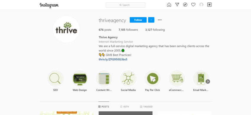 Thrive Agency Expert Expert Instagram Content Management Tips