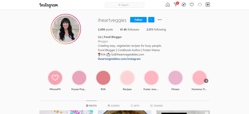 iheartveggies Instagram Branding Stories from Entrepreneurs