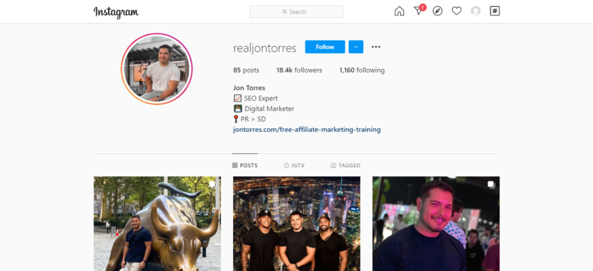 jontorres Instagram Branding Stories from Entrepreneurs