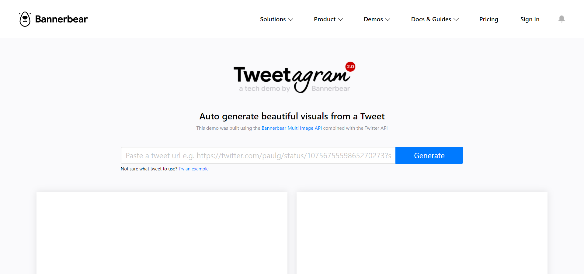 Twitter API Tweetagram by Bannerbear