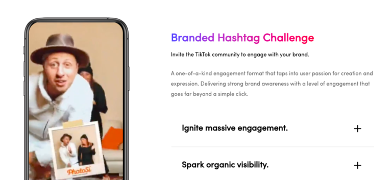Tiktok Branded Hashtag Challenge