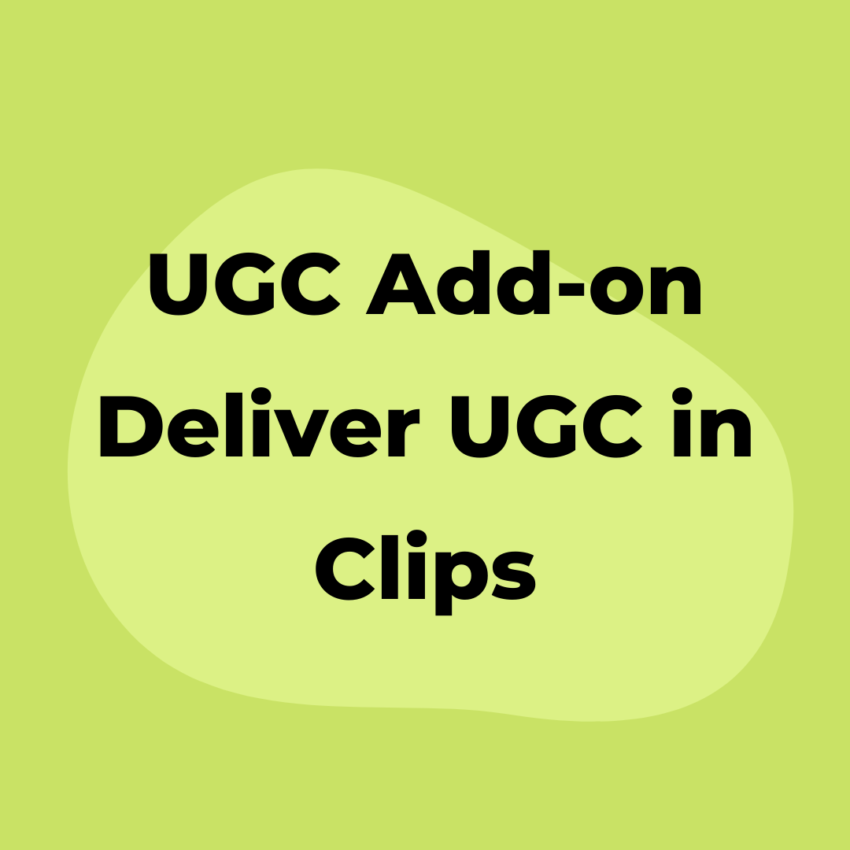 UGC Clip Format