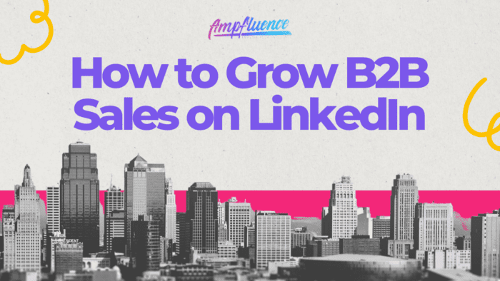 How to Grow B2B Sales on LinkedIn - Ampfluence | #1 Instagram Growth ...